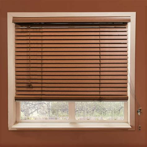 Corded Faux Wood Blinds: Durable and Versatile Window Treatments | Perfect for Any Decor Style!